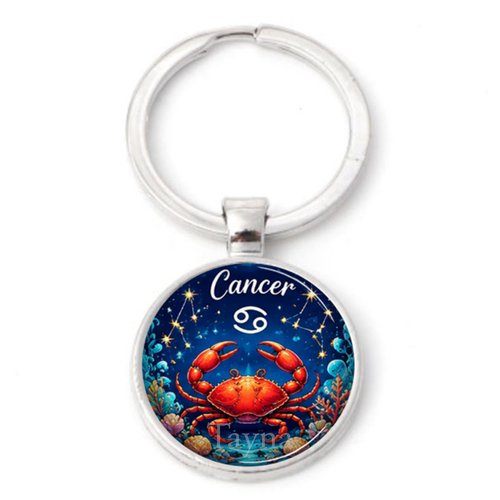 Porte clé cancer signe astrologique