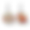 Boucle d’oreilles mademoiselle connasse, dormeuse originale mademoiselle connasse svp