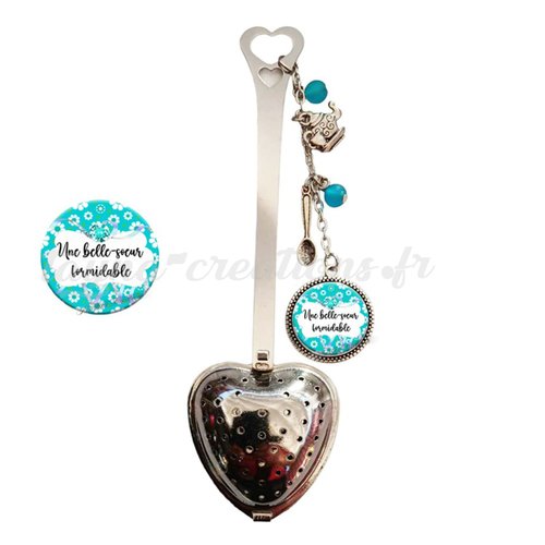Cuillère à thé pour belle soeur, cadeau belle soeur