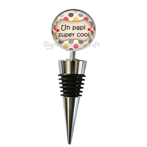 Bouchon de bouteille papi super cool