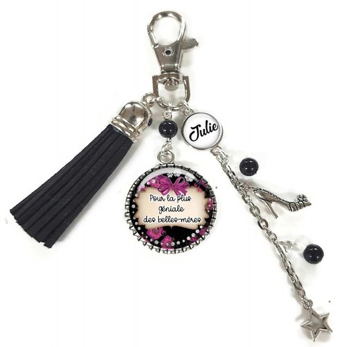 Votre prénom, porte clés pour le plus géniale des belles-mères