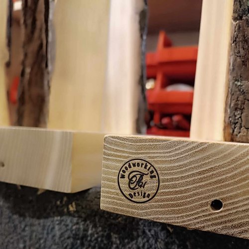 Lampe d'ambiance en bois