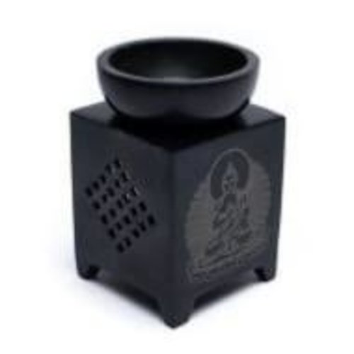 Brûle-parfum -bouddha en pierre à savon