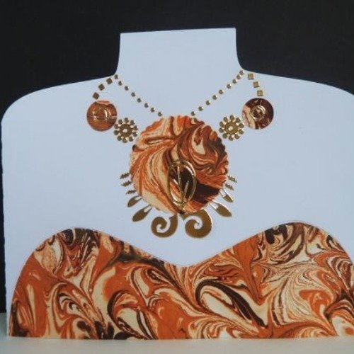 Carte bustier et parure white