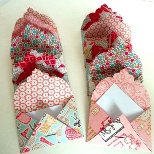 Lot 10 mini enveloppes 
