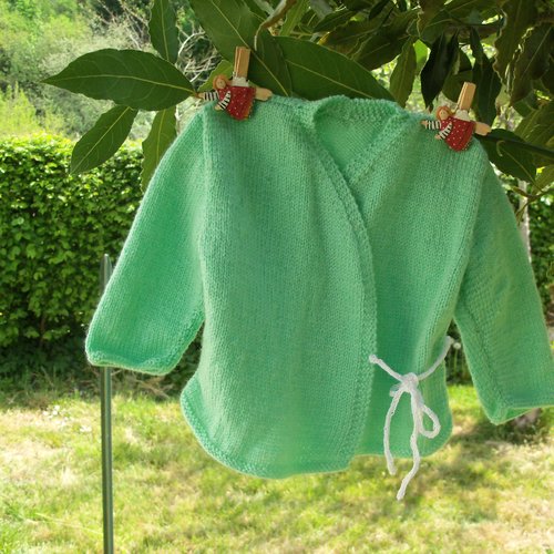 Brassiere Cache Coeur Veste Kimono Pour Bebe 3 Mois Tricotee Main Couleur Vert D Eau Un Grand Marche Brassiere Cache Coeur Veste Kimono Pour Bebe 3 Mois Tricotee Main Couleur Vert D Eau Un Grand Marche