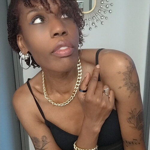 Original collier golden !!  taille 50cm the bad rebel collection boho chic chaîne gourmette en aluminium dore