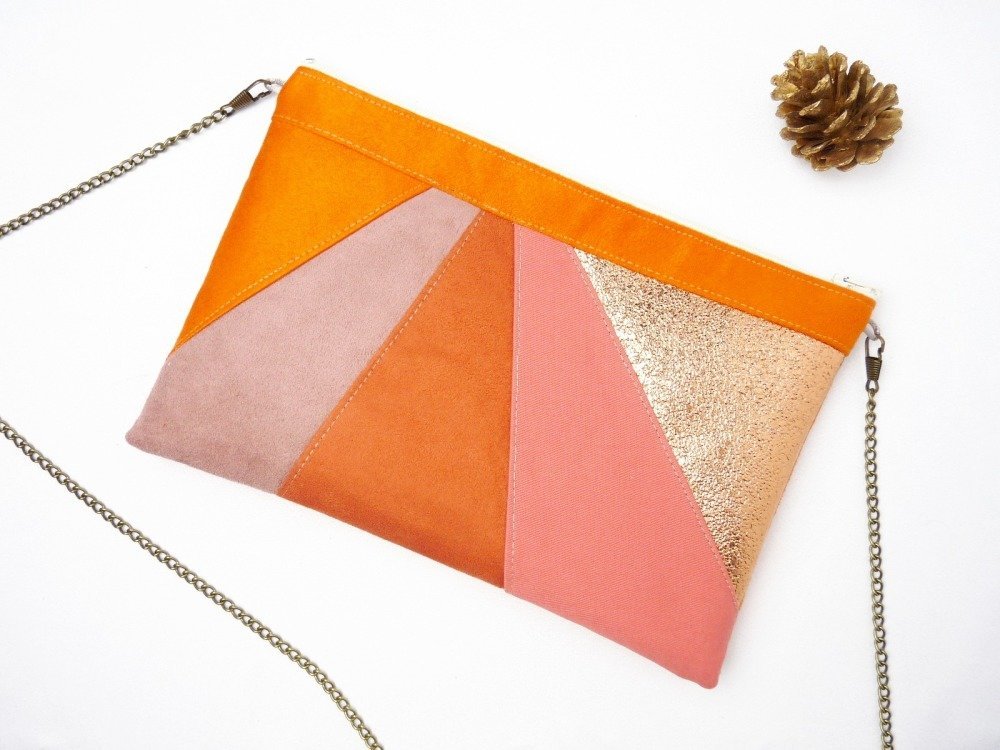 pochette corail