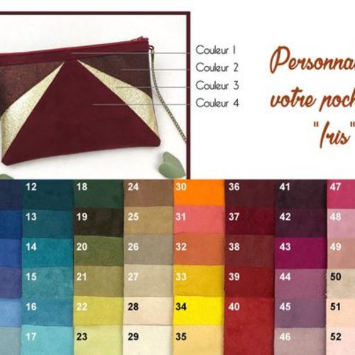 pochette sur mesure