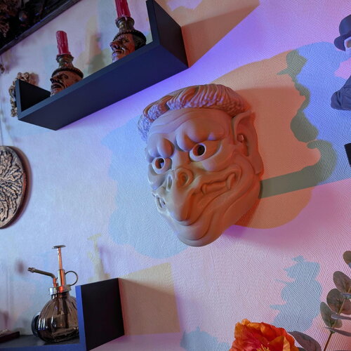 Masque de kappa traditionnel japonais - esprit aquatique mythique