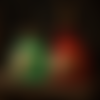 Potion rouge et verte