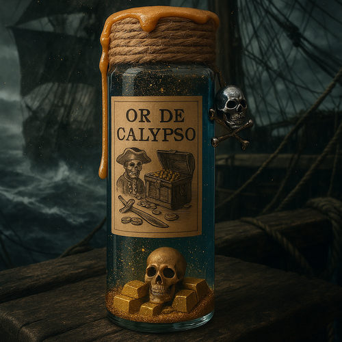 Potion décorative or de calypso