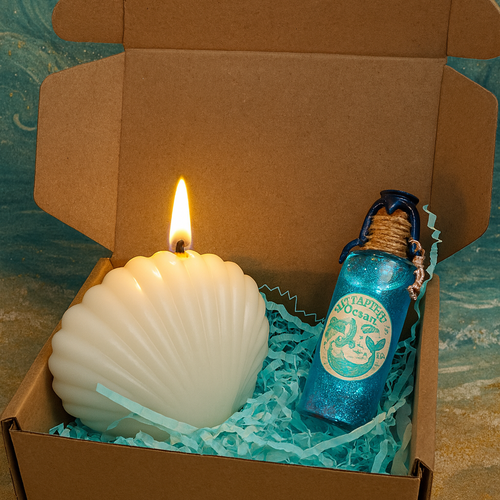 Coffret cadeau fait main sirène