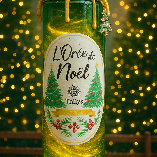 Potion décorative l'orée de noel