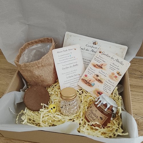Kit “gardien des abeilles” – plante, protège, émerveille