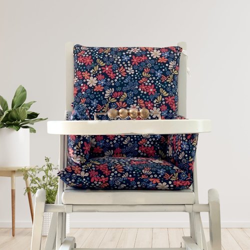 Coussin chaise haute ambre