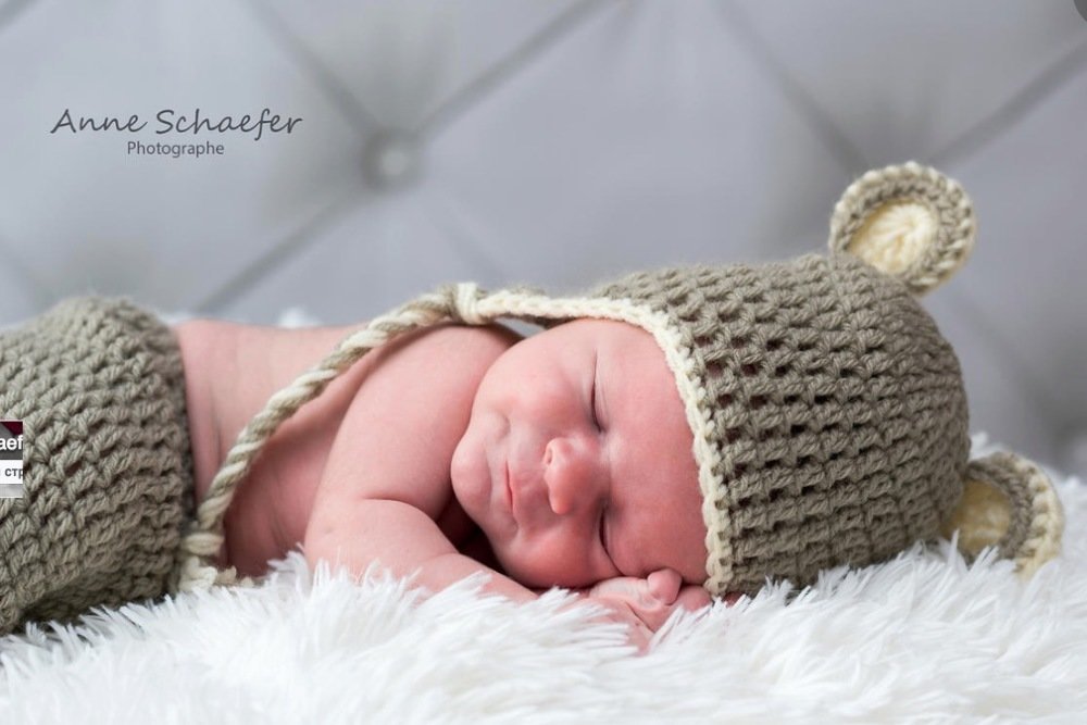 Baby Ensemble Bebe Naissance Blanc Bonnet Et Chaussettes Avec Pom Poms Baby Toddler Clothing