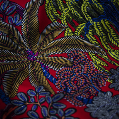 Tissu coton fleuri, tissu à motifs, fibres textiles, rideaux sièges tentures, textile ameublement, garnitures, etoffes,