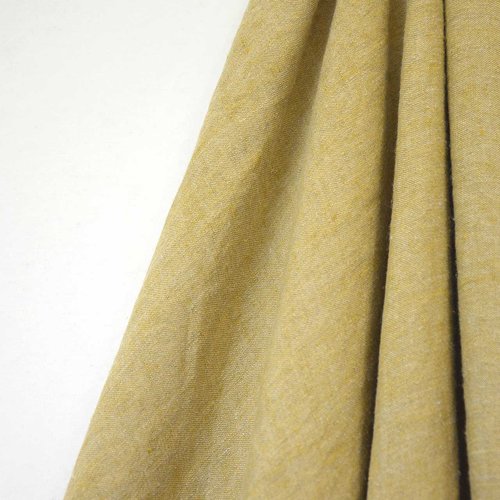 Tissu lin uni grande largeur, fibre textile, rideau siège tenture, textile ameublement, garniture, etoffe,