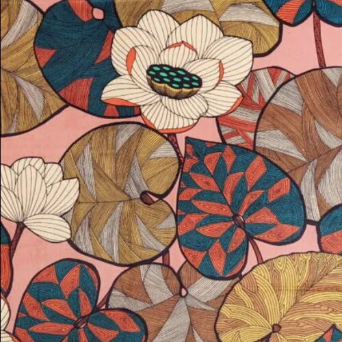 Tissu velours fleuri coloré, tissu à motifs fleurs, fibre textile, rideau siège tenture, textile ameublement, garniture, etoffe,