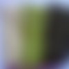 Lot de 3 rubans organza (3 m x 3) - largeur 4 cm - tons vert, jaune