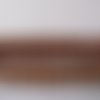 2,5 m de galon ancien passementerie couleurs marron, jaune, blanc 