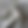 Coupon tissu fantaisie voile polyester avec impression marron 