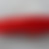 1o m de cordelette satinee couleur rouge - diametre 2 mm 