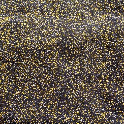 Tissu coton jaune et noir 50x70 cm
