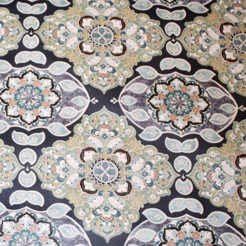 Tissu enduit mandalas 50x70 cm