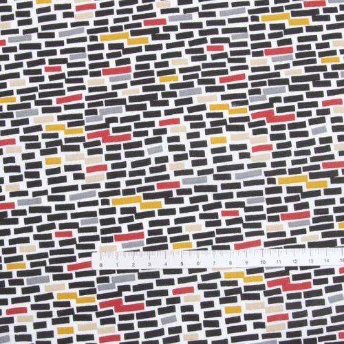 Tissu graphique 50x75 cm
