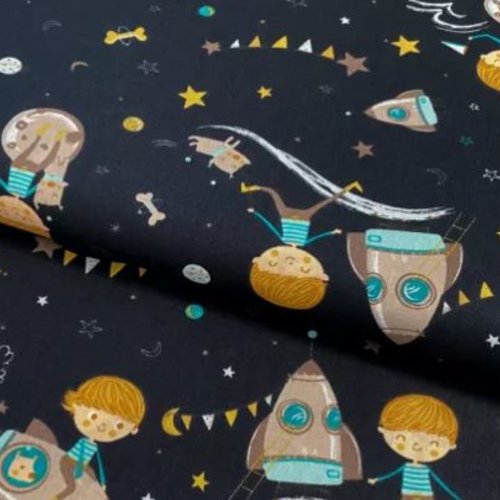 Tissu coton le petit prince 50x75 cm