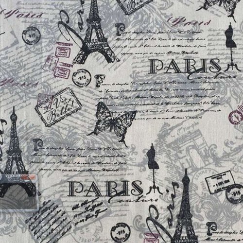 Tissu ameublement paris 50x75cm