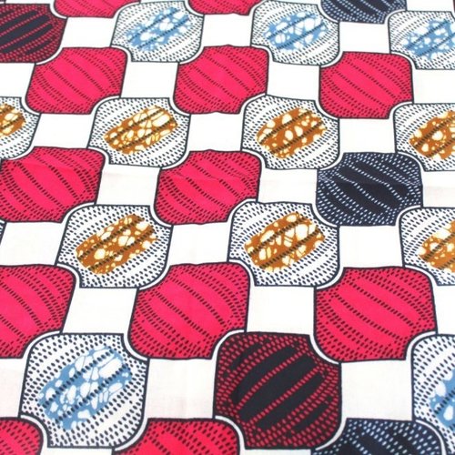 Tissu imprimé wax 50x55cm