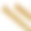 Lot de 10 fermetures éclair 10cm beige