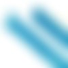 Lot de 10 fermetures éclair 10cm turquoise