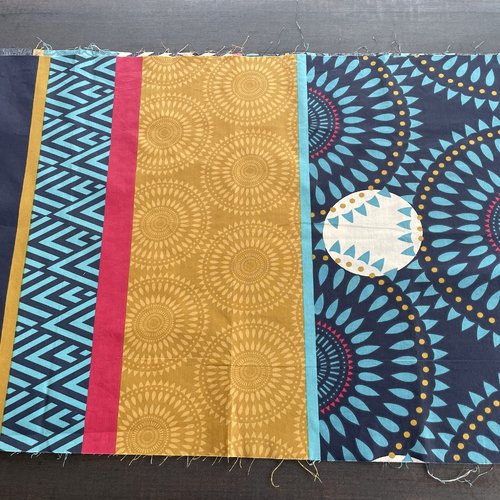 Tissu coton 50x80 cm mandalas