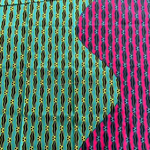 Tissu imprimé wax 49x58cm