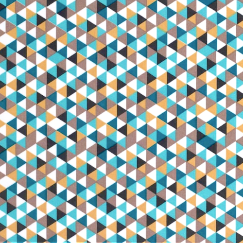 Tissu enduit graphique 52x56 cm