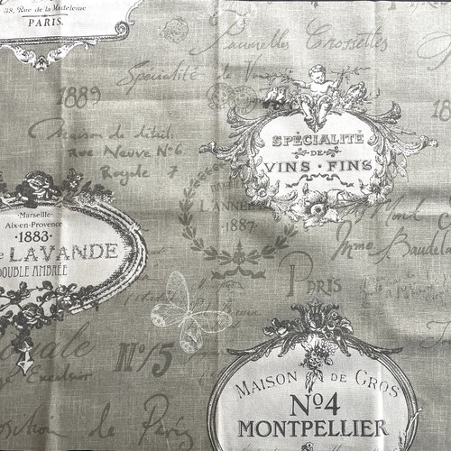 Tissu ameublement femme 50x70 cm