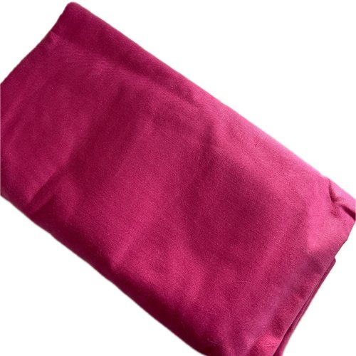 Tissu coton uni rose 50x70 cm