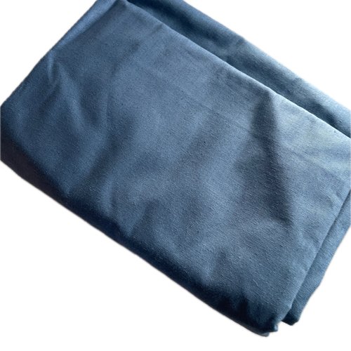 Tissu coton uni bleu 50x70 cm