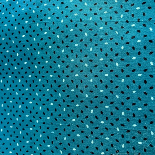 Tissu grain de riz émeraude 50x70 cm