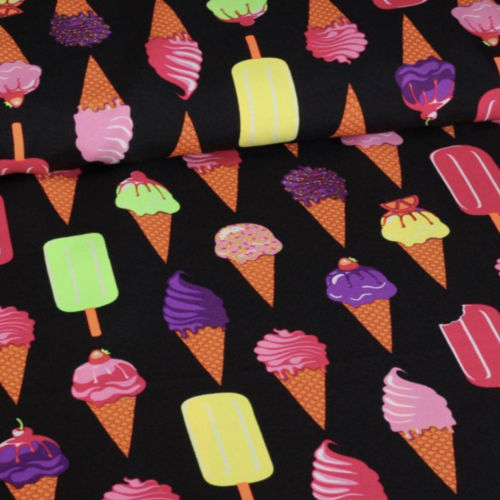 Tissu ameublement polyester glaces  64x75 cm