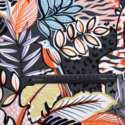 Tissu coton tropical 50x72 cm