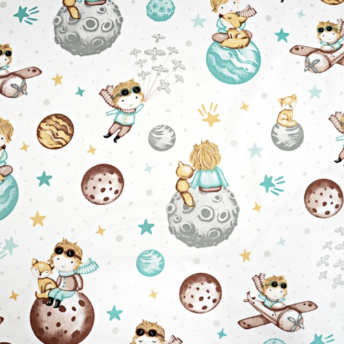 Tissu le petit prince 50x80 cm