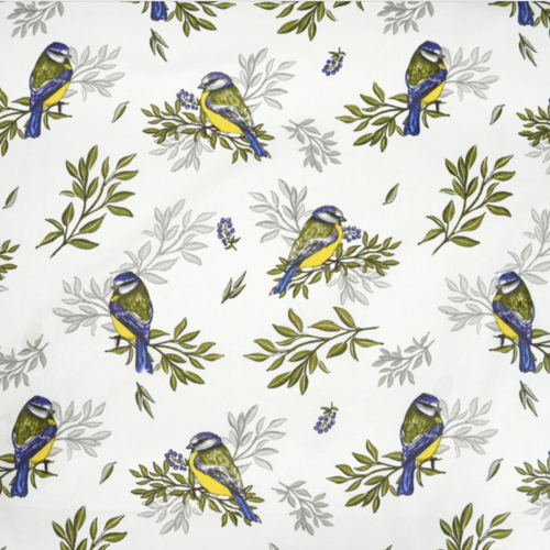 Tissu oiseaux  50x80 cm