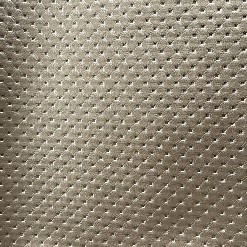 Simili cuir taupe à relief 50x70cm