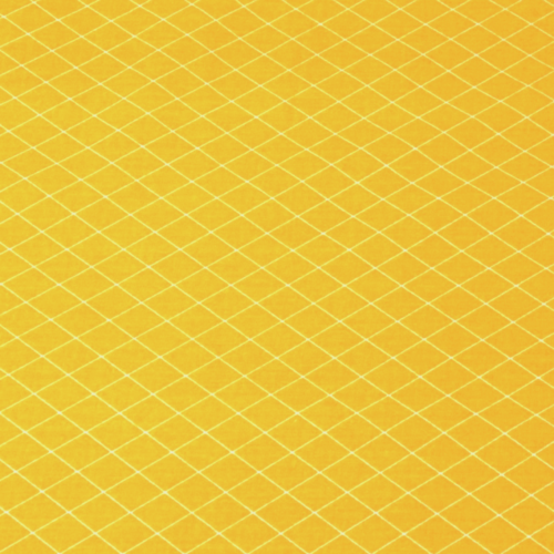 Tissu losanges moutarde et blanc 50x80 cm