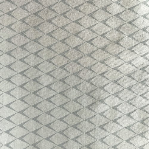 Tissu graphique gris vert 89x100 cm